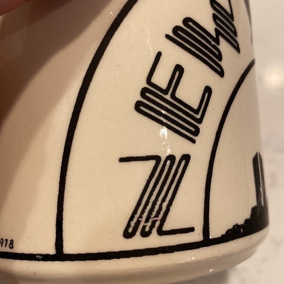 Vintage New York City Skyline Ceramic Mug designed by Joy Nagy, Copyright 1978 - Picture 8 of 8